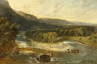 Curva del Río, 1858